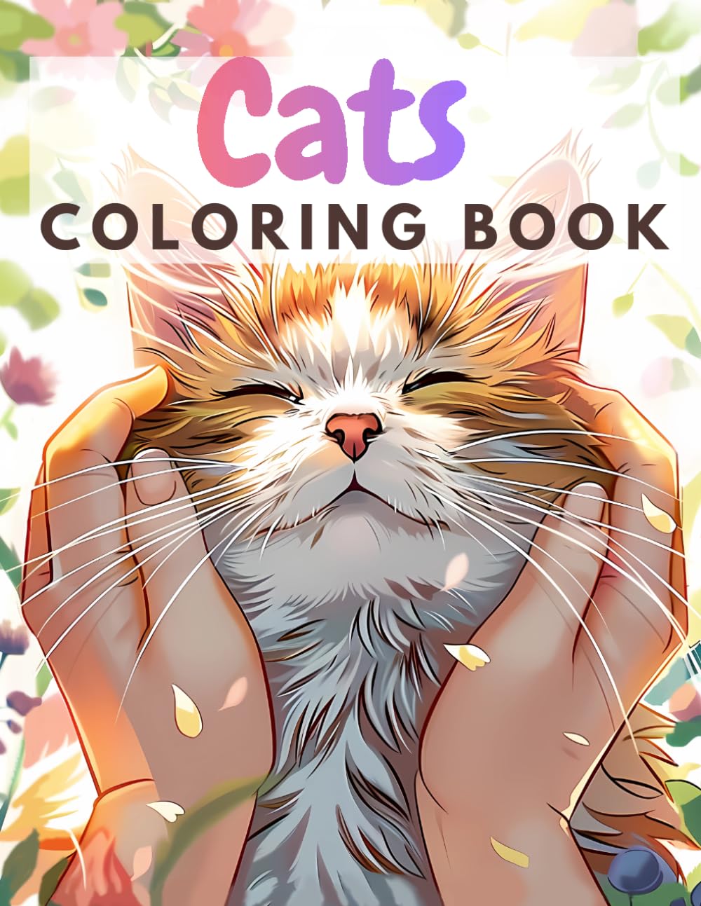Cozy Cats Coloring Book for Adults: 50 Relaxing Cat Coloring Pages with Beautiful Designs for Stress Relief