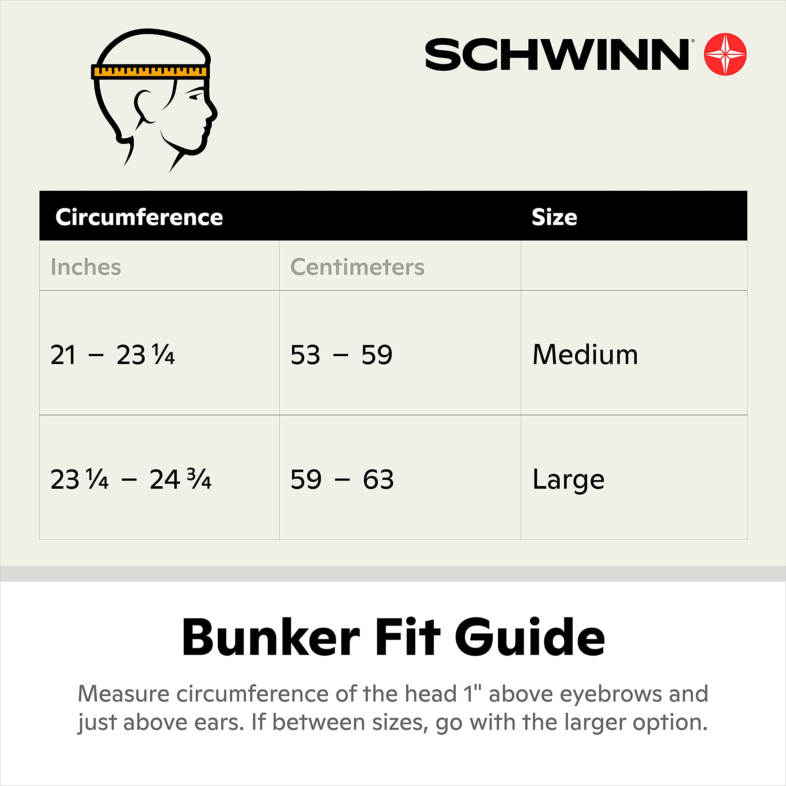 Schwinn Bunker ERT Casque de vélo pour Enfant/Adulte, Tour de tête 53-39 cm, M, Bleu Marine