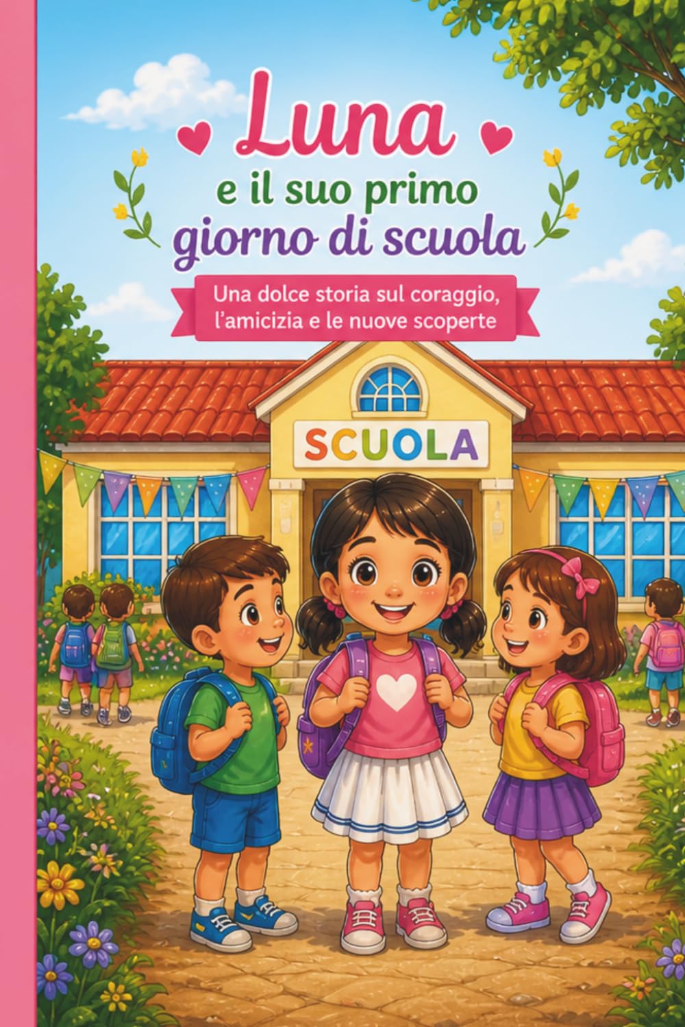 Luna e il suo primo giorno di scuola: Una storia illustrata sulla fiducia e il coraggio per bambini dai 3 agli 8 anni. (Le avventure di Luna)