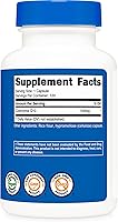 Vista 5 de Nutricost, 120 cápsulas CoQ10 de 0.0035 oz; coenzima Q10 de alta absorción, 1 botella, 1