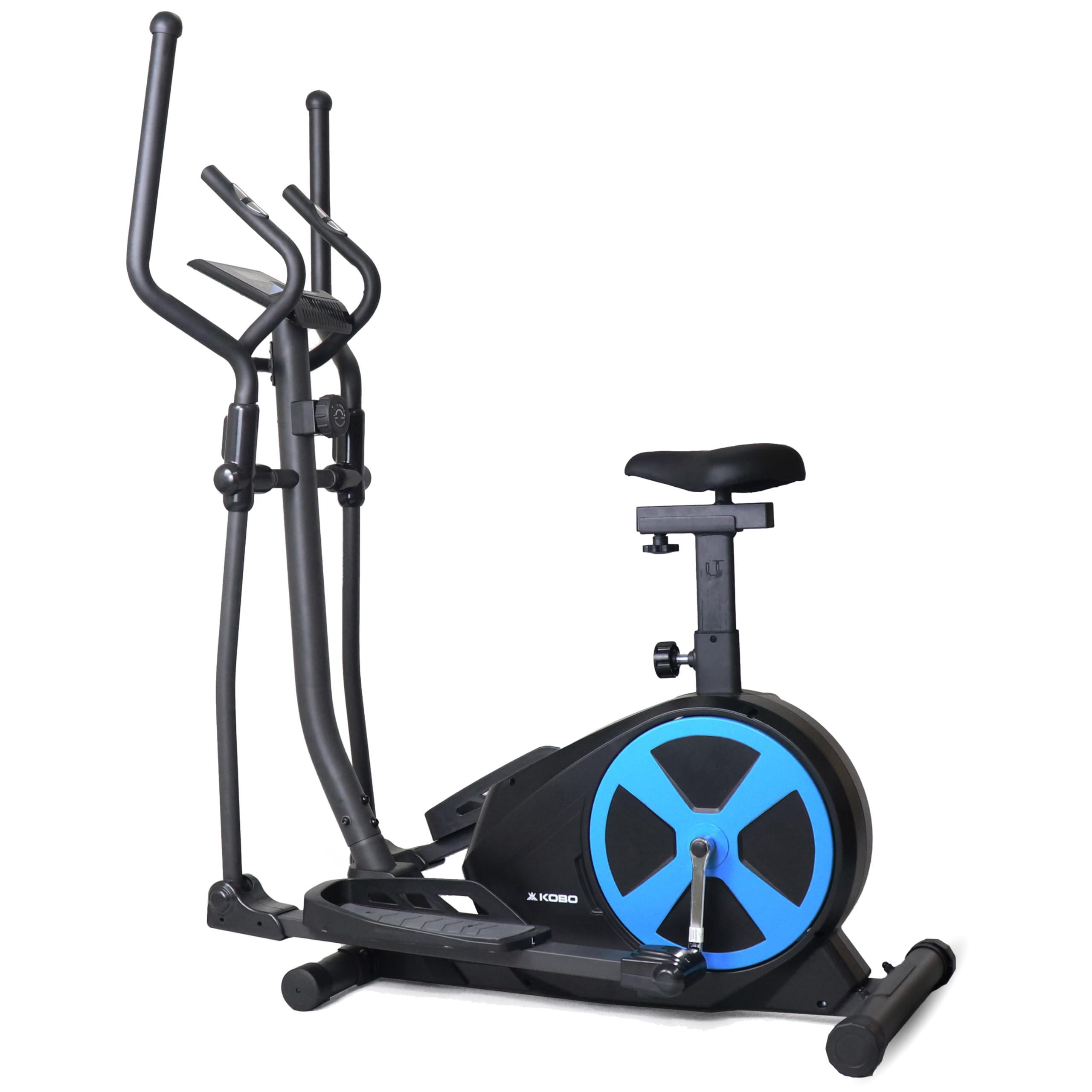 Kobo Elliptical Cross Trainer for Home with 7 Kg Flywheel | Full Body Cardio Workout Machine | Adjustable Resistance | LCD Display | Max User Weight 130 Kg | Silent Belt Drive-image-35