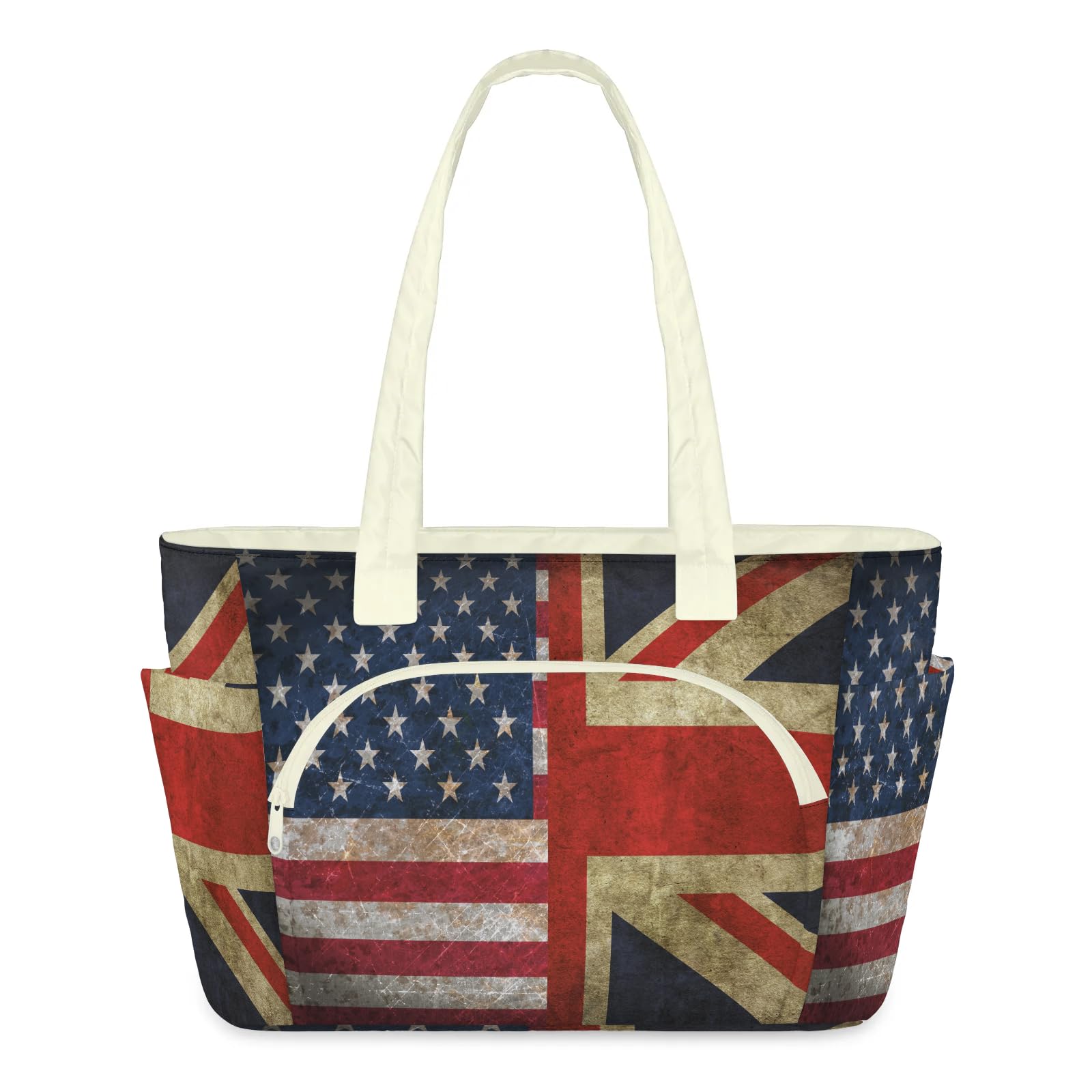 Sac fourre-tout vintage de qualité supérieure au design matelassé unique - 8