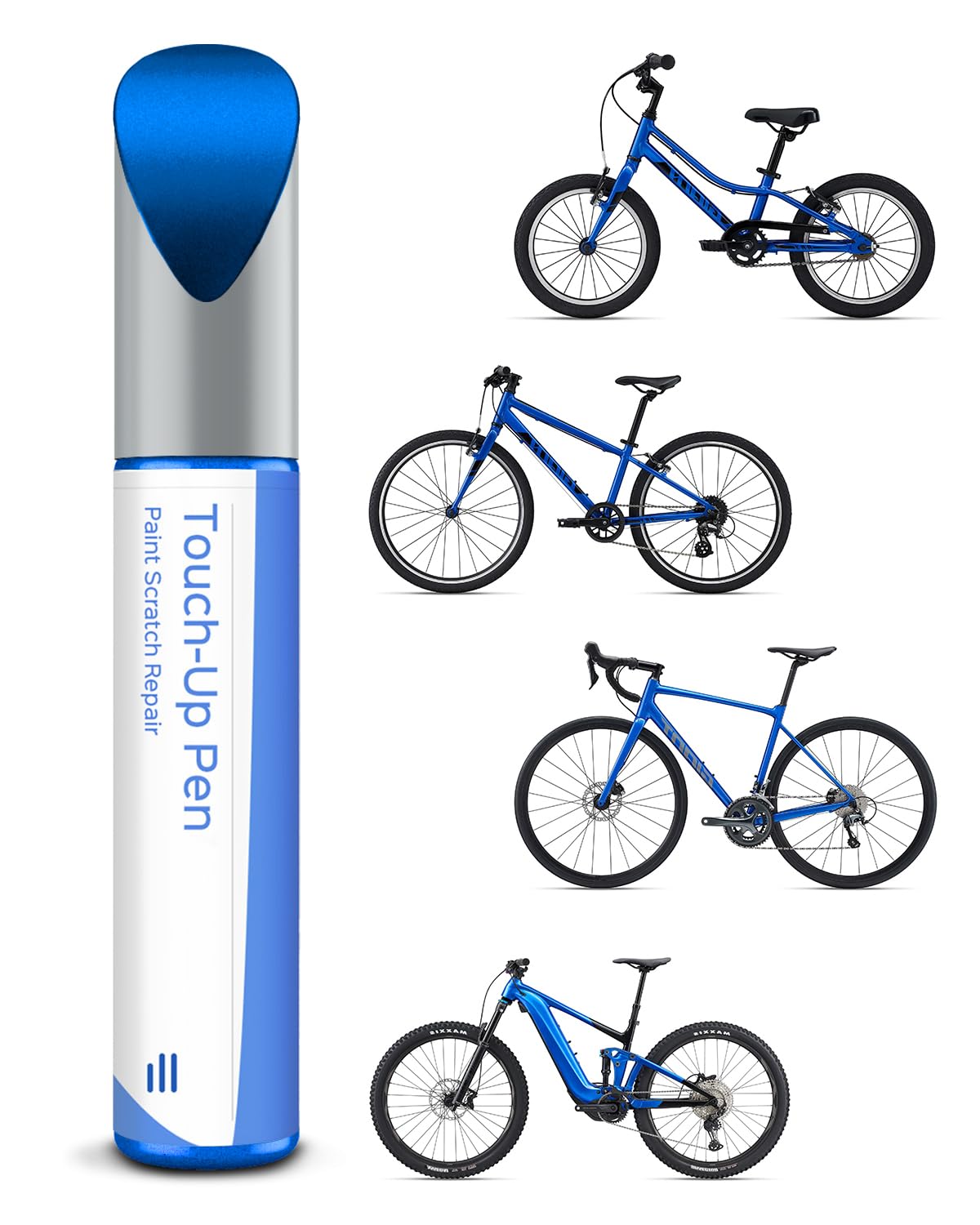 Pintura brillante en carbono para bicicleta - Reparador de pintura para Giant, use lápiz de pintura para metal y plástico - Pintura para bicicleta de alta cobertura — view 7
