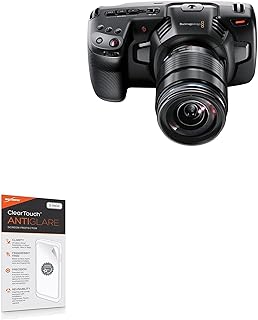 BoxWave Screen Protector Compatible with Blackmagic Pocket Cinema Camera 4K - ClearTouch Anti-Glare (2-Pack), Anti-Fingerprint Matte Film Skin