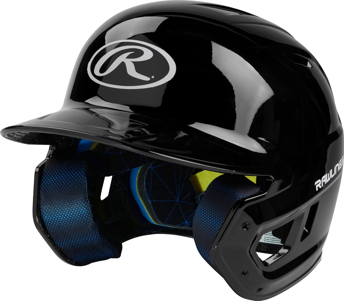 Casco de bateo de béisbol MACH | Brillo | Tamaños JR y SR | Múltiples colores