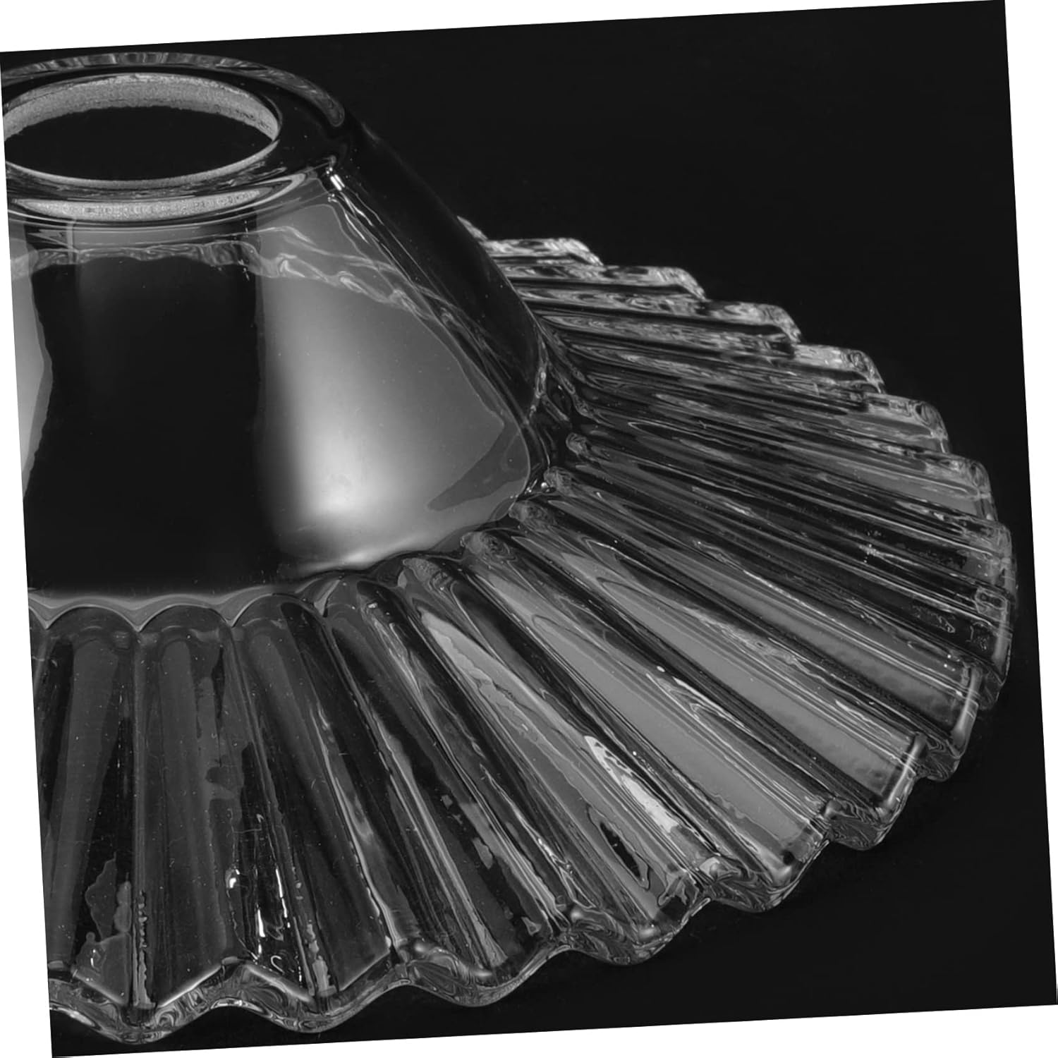 Veemoon Glass Decor Lampshade Glass Ornament for Ceiling Lamp Pendant Light Shade