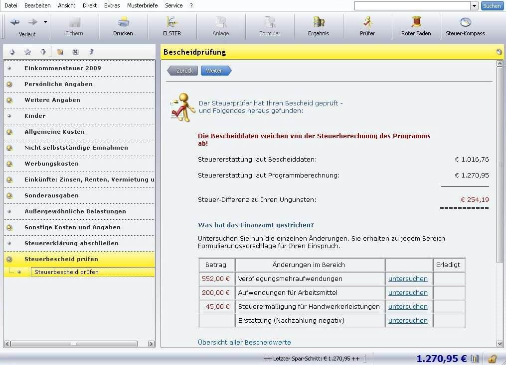 Steuer-Spar-Erklärung 2011 für Selbstständige (für Steuerjahr 2010): Steuererklärung 2010 plus Steuerplanung 2011. Für Windows XP (SP2)/Vista/ 7