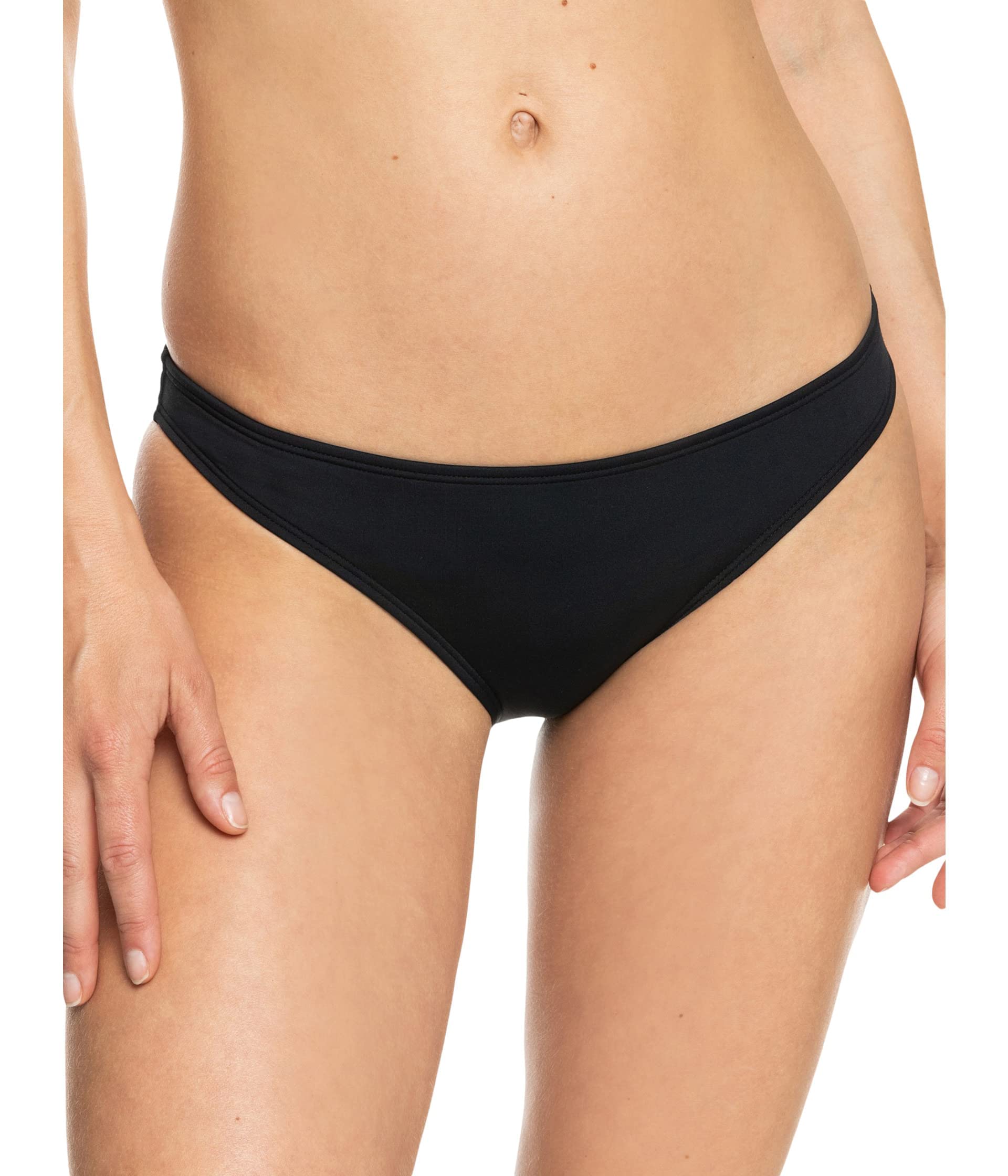 Roxy Damskie plażowe klasyki umiarkowane dół bikini, Antracyt, L