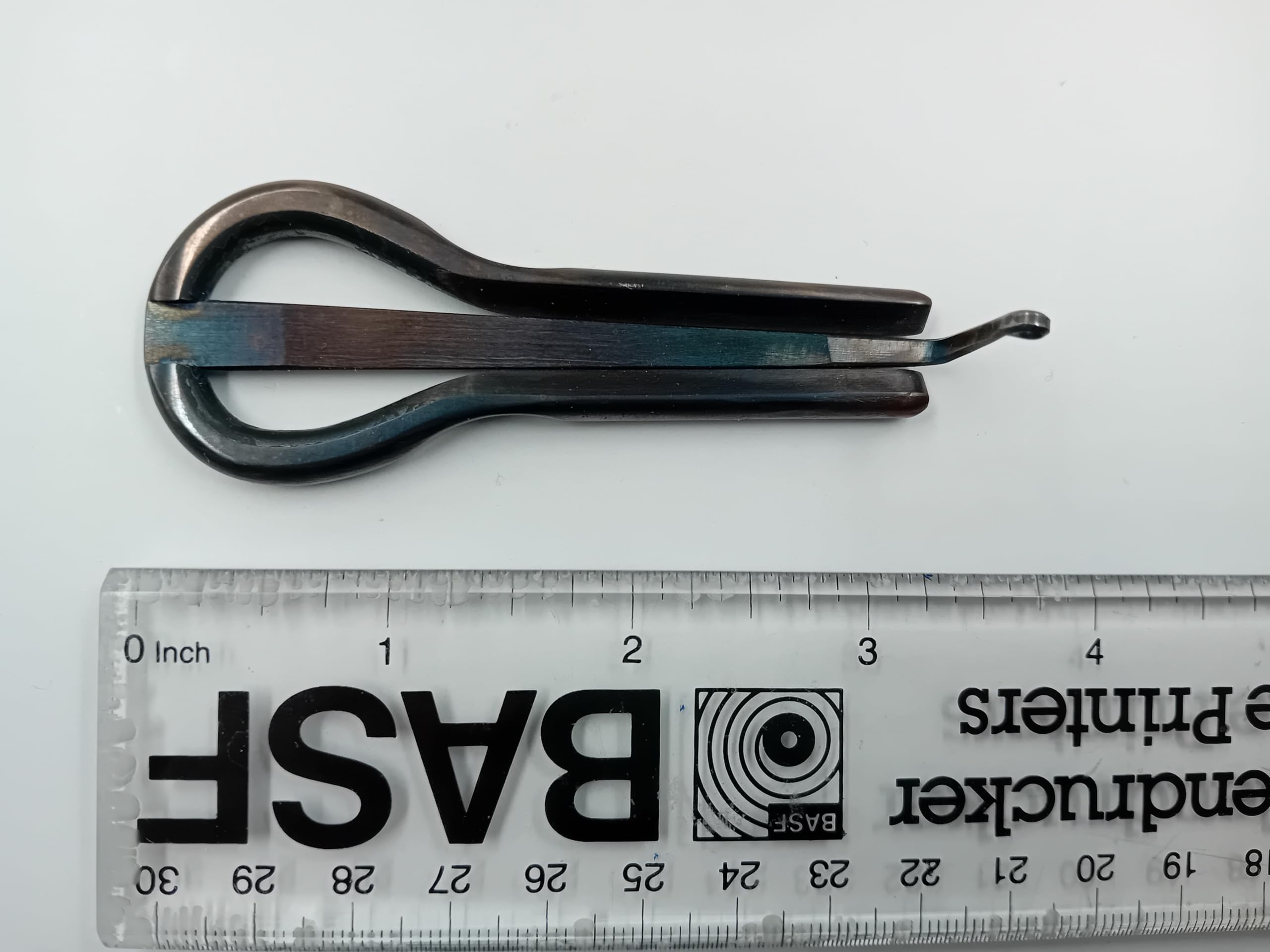 Jaw Harp - The Deep, acciaio, forgiato, grado universale, 85 mm (3,3 pollici), tono basso.