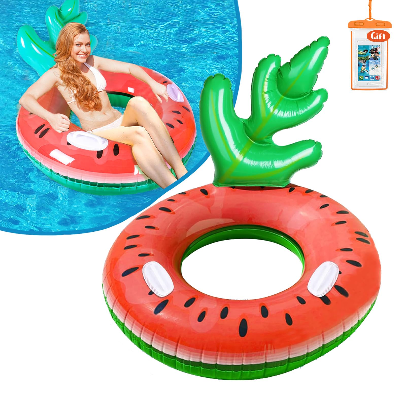 Anillo de goma inflable para piscina, flotadores inflables para adultos y niños, anillo de piscina, juguetes para deportes acuáticos, para niñas y niños, verano, piscina, playa, fiesta, tubo, juguete