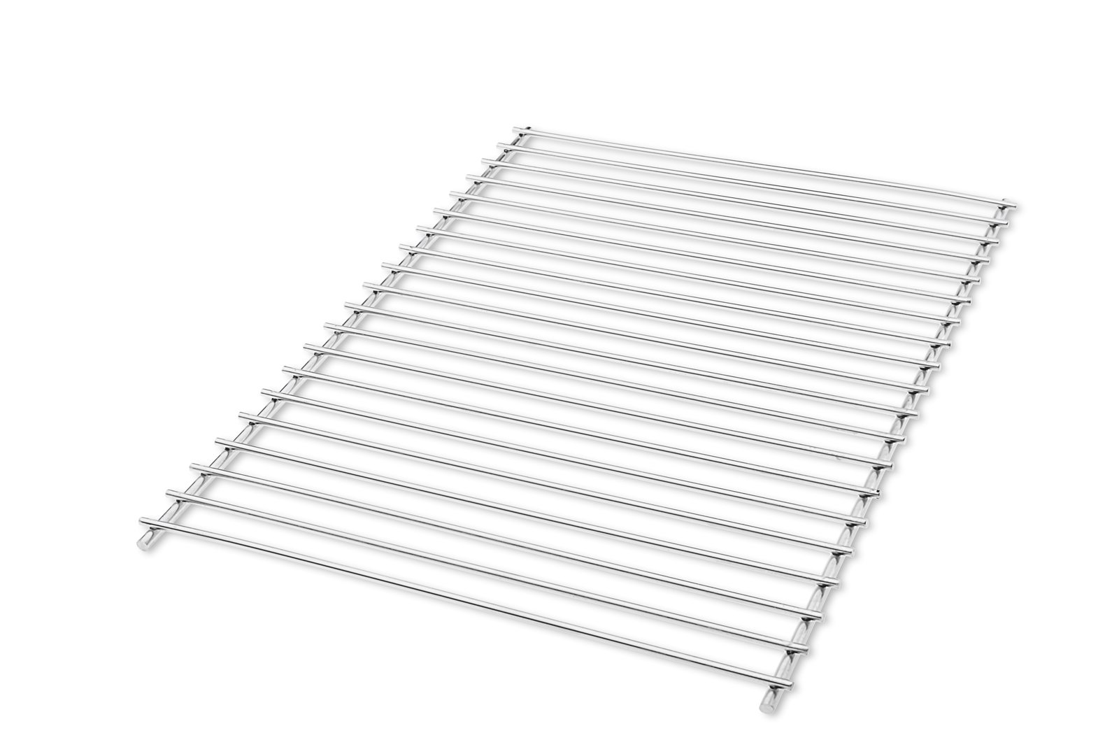 DEOS Griglia in Acciaio Inox Europeo 40x30cm - AISI 304 Griglia Barbecue - Grill BBQ - Griglia Forno - Per Camino a Legna - Graticola per Camino - Griglia Barbecue Inox Camino - Resistente, Durevole