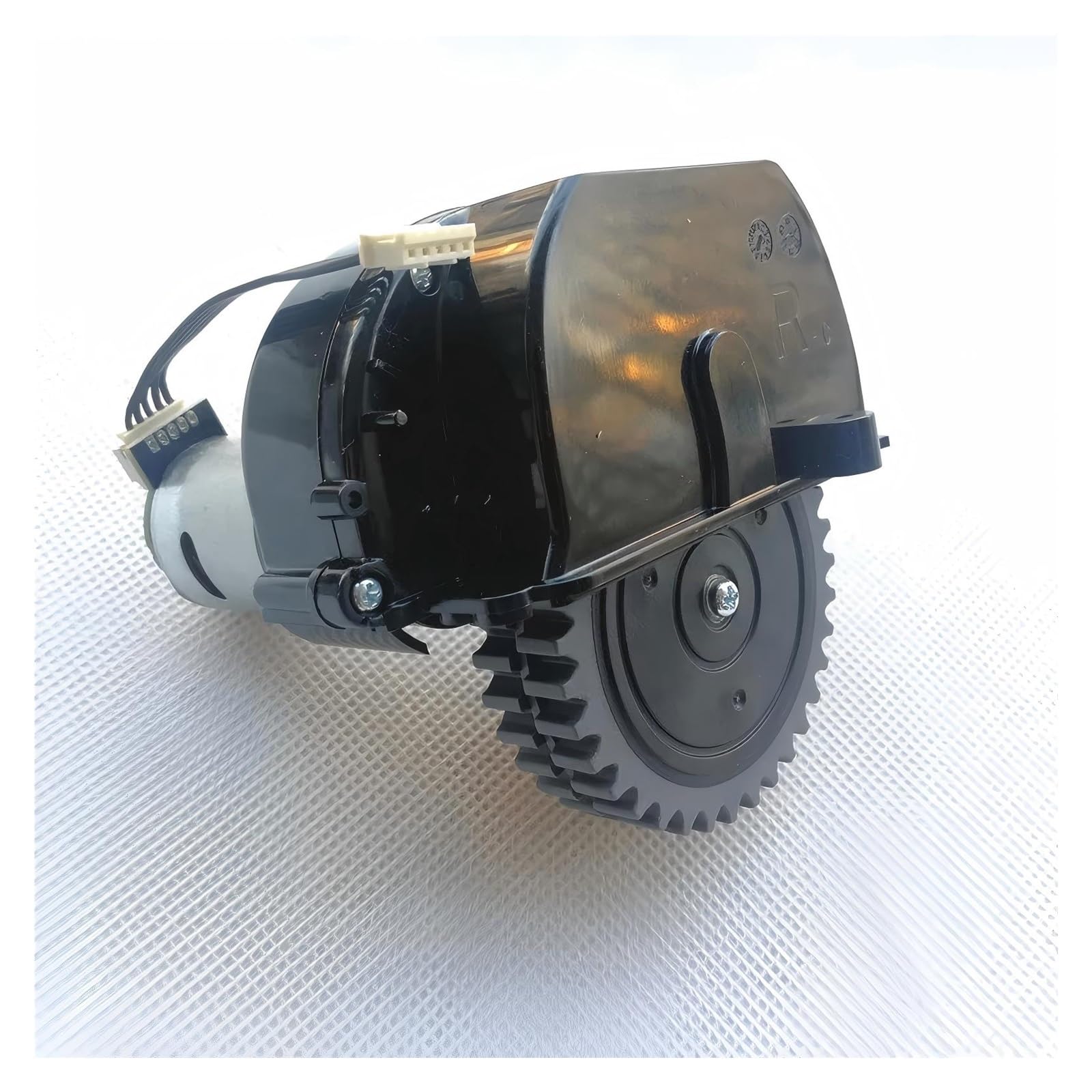 Vividcrate Wheel Motor Assembly For Robot Vacuum Cleaner，- Compatible For Medion，for MD 18500 18501 1850X 18600 Robot Vacuum Cleaner Parts Include Motor(R WHEEL)