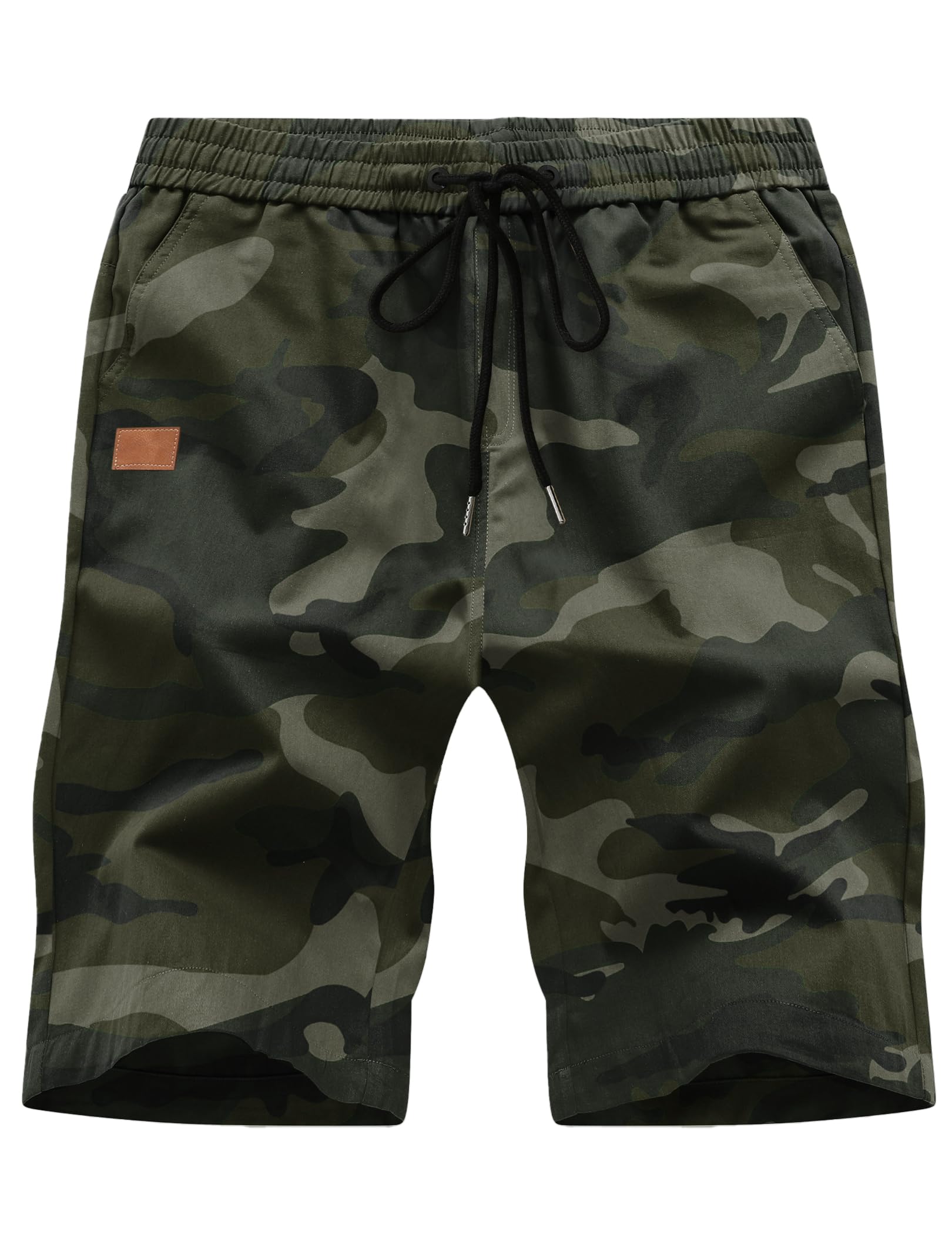 TARAINYA Pantaloncini Uomo Cotone Estivi Casual con Tasche Leggero Coulisse Regular Fit