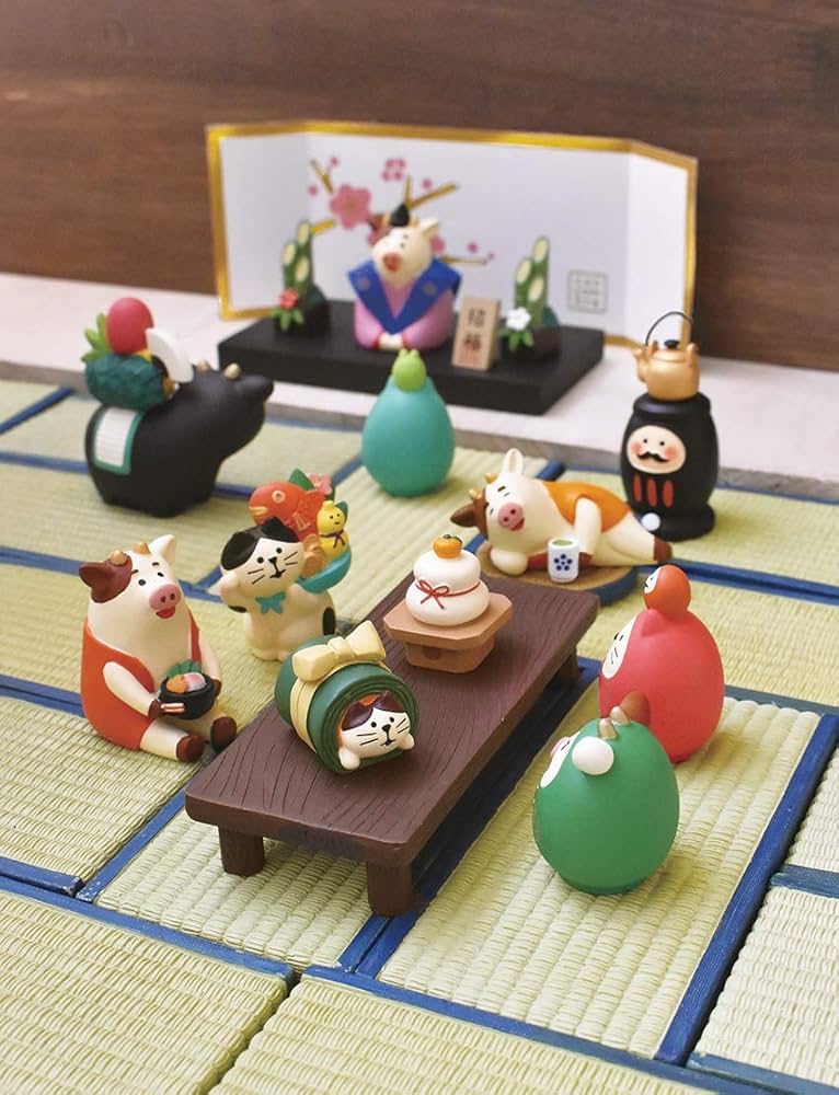 Amazon.co.jp: デコレ コンコンブル concombre 招福門松 2.7×2.5