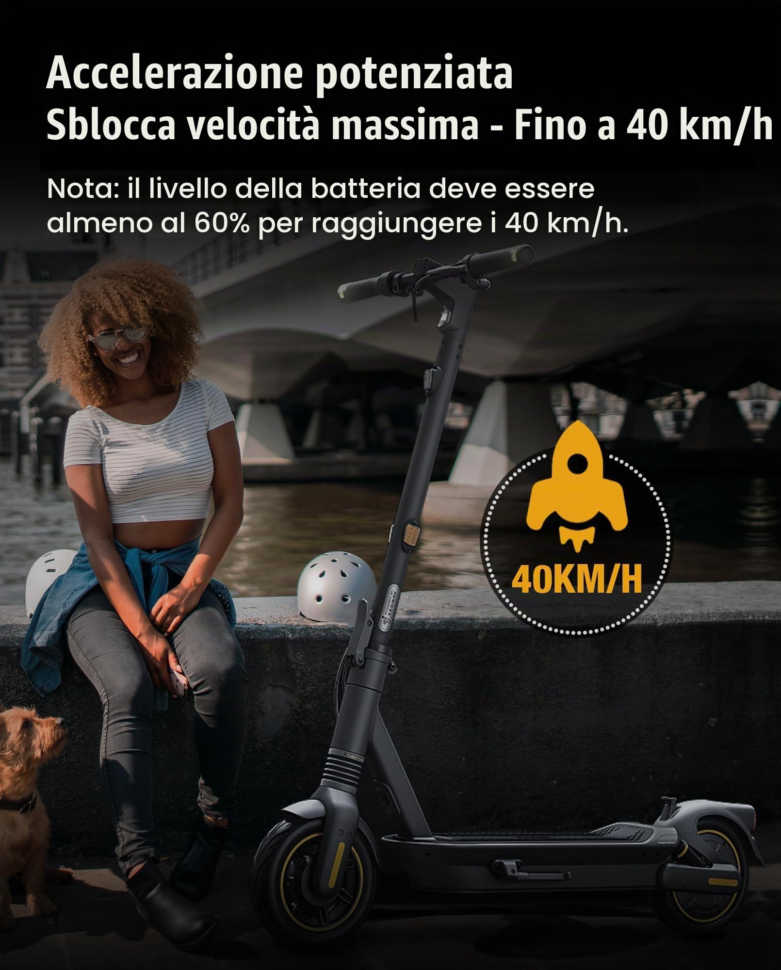 Controller G2 per Monopattino Elettrico Compatibile con Segway Ninebot Max G2 G2E G2D Kickscooter, 40 km/h Nuova Versione Personalizzata del Controller, Scooter Elettrico Accessori
