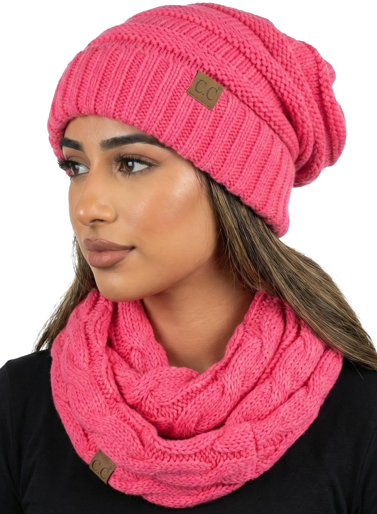Funky Junque Damen Beanie Beanie Mütze (2er Pack)