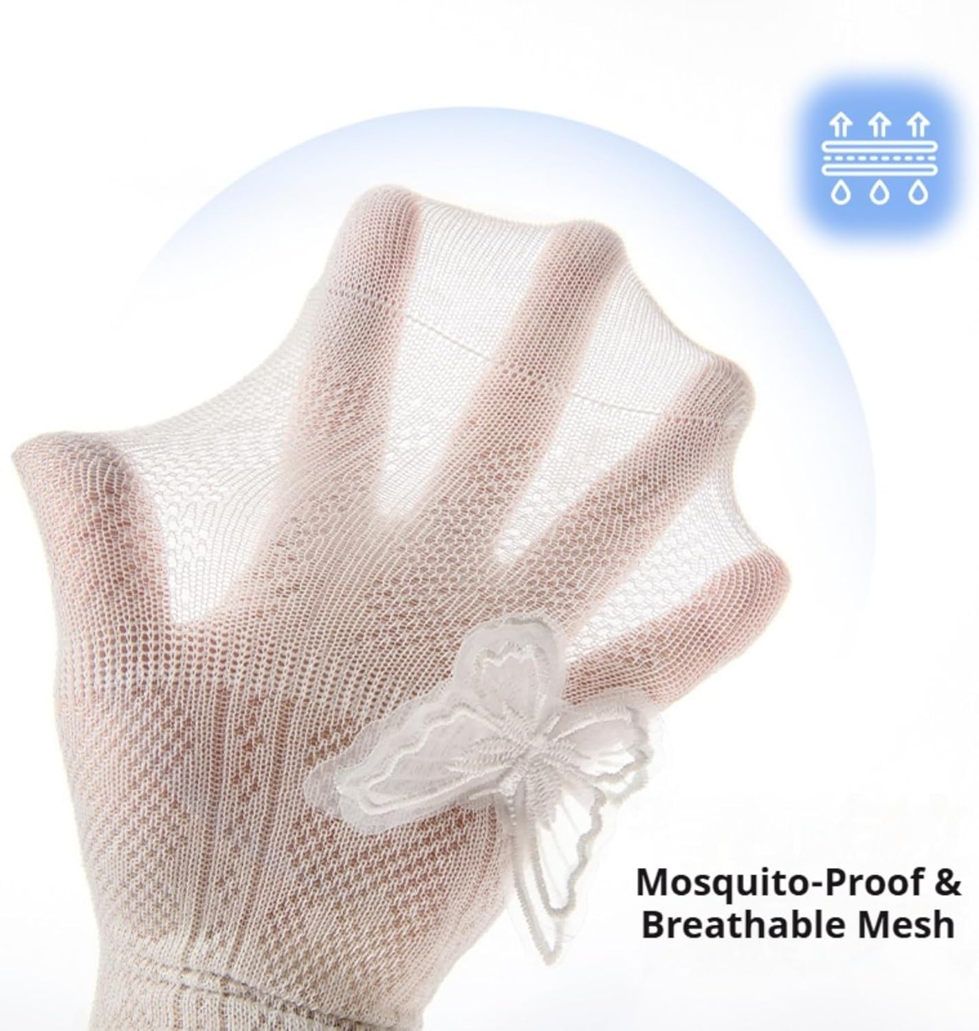 Baby Toddler Girl Knee-hight Lace Socks Kids Thin Mesh Princess Mary Jane Dress Socks Tube Uniform Stockings 4 Pairs - Image 3