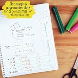 Five Star Interactive Notetaking, 1 Subject, College Ruled Spiral Notebook, 100 Sheets, 11" x 9-1/8", Customizable, Color Selected for You, 1 Count (06374) – view 5