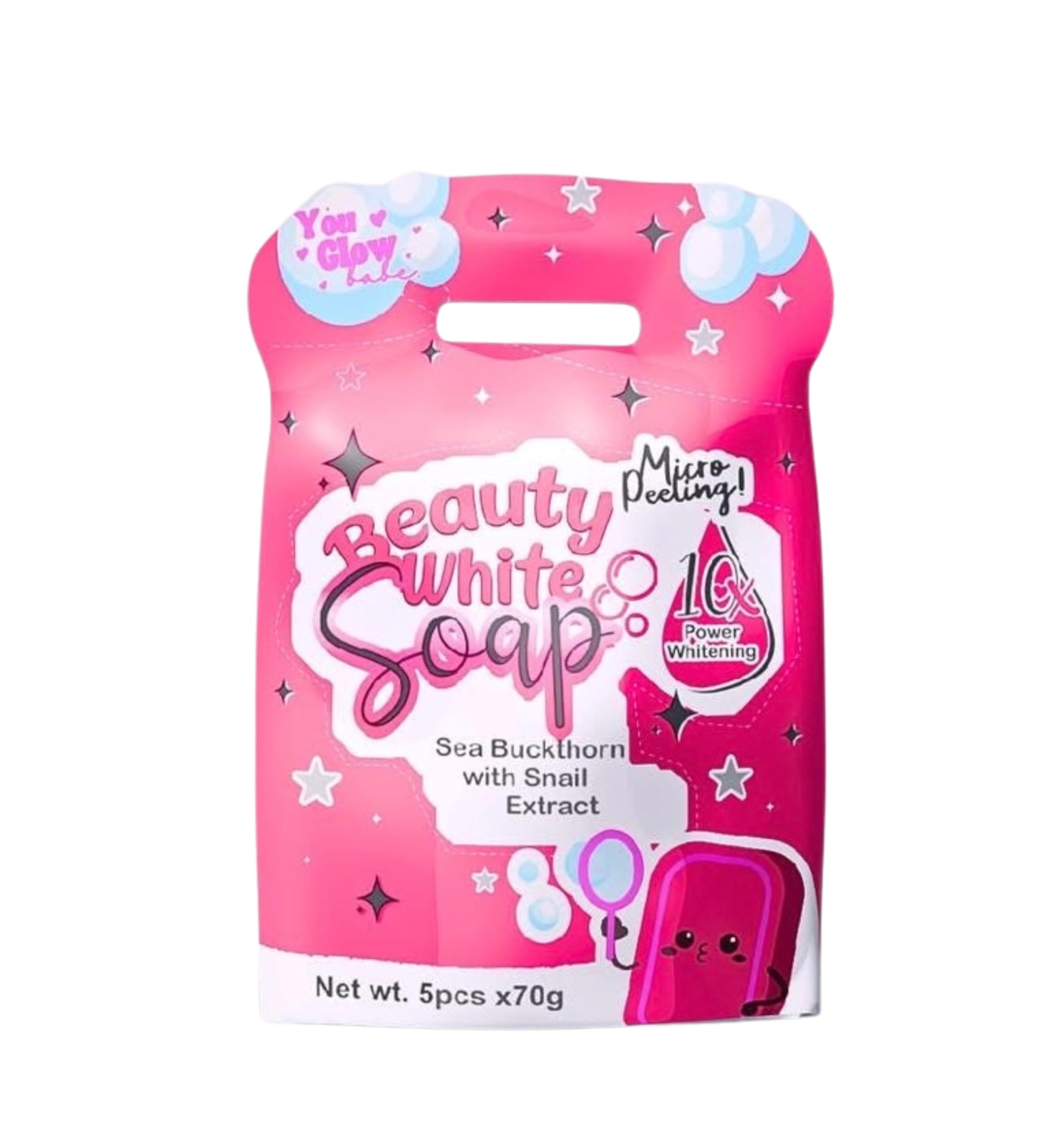 Amazon | YOU GLOW BABE Beauty White Soap 5pcs soap in 1 pack 