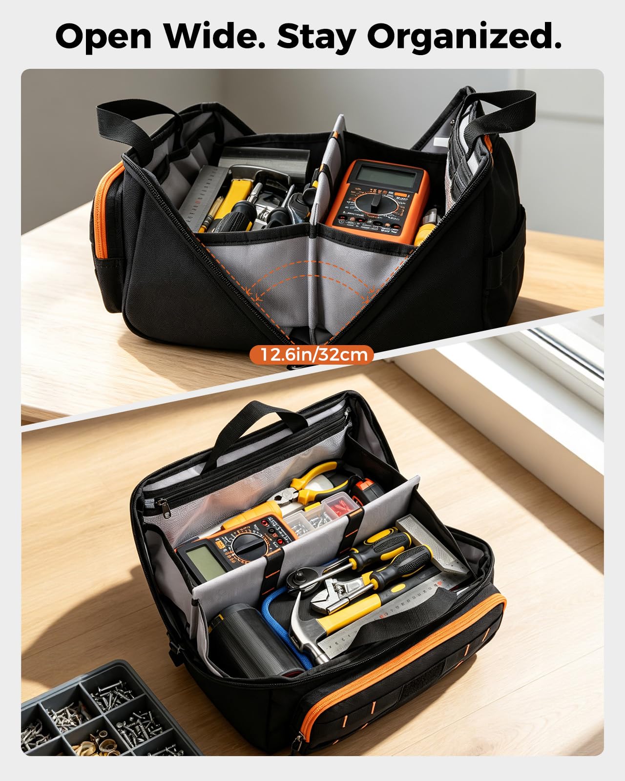Tactical Tool Tote Bag - Durable & MOLLE -4