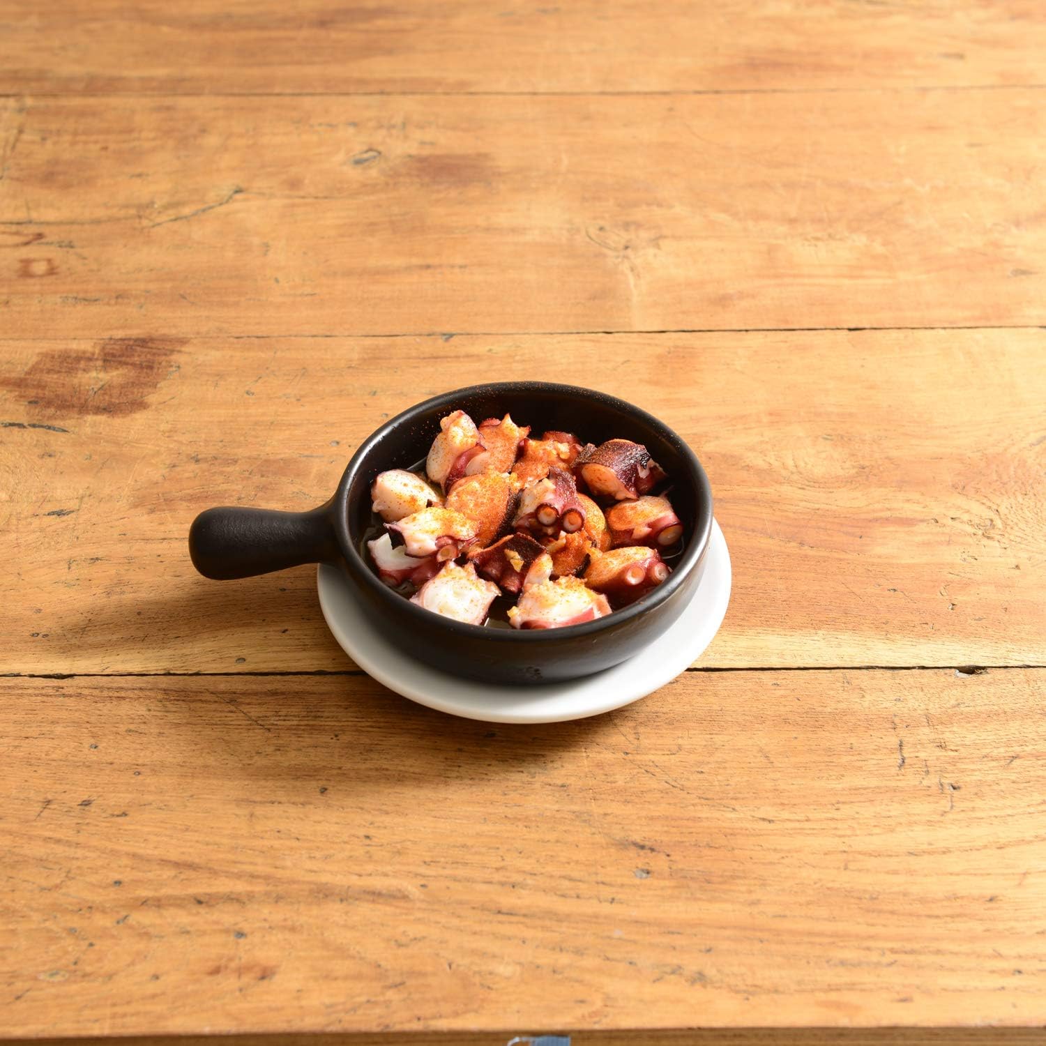 Regas 4562191982269 Paella Pot, Black, Size: W 6.7 x H 1.0 x D 5.1 inches (17 x 2.6 x 13 cm)