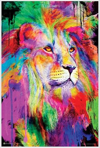 Vista 12 de Rainbow King by Aimee Stewart - Póster de luz negra no flocada, 24 x 36 pulgadas