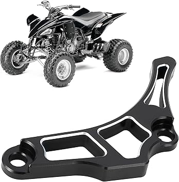 واقي علبة محرك ATV Case Saver CNC لـ YFZ450 2004-2013 YFZ YFZ450W YFZ450V YFZ450SP YFZ450SP2 YFZ450SE YFZ450SE2 YFZ450LE أسود