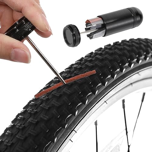 Miniatura 6 de Kits de reparación de neumáticos de bicicleta sin cámara para reparar un pinchazo o desinflado para neumáticos de bicicleta de carretera y MTB