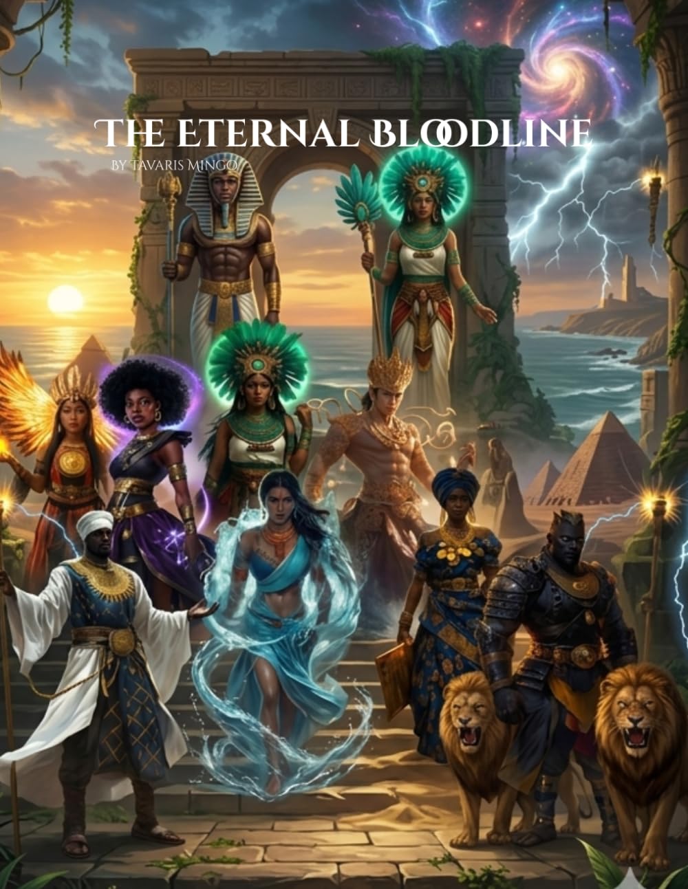 The Eternal Bloodline Coloring Book: The blood remembers what history forgot