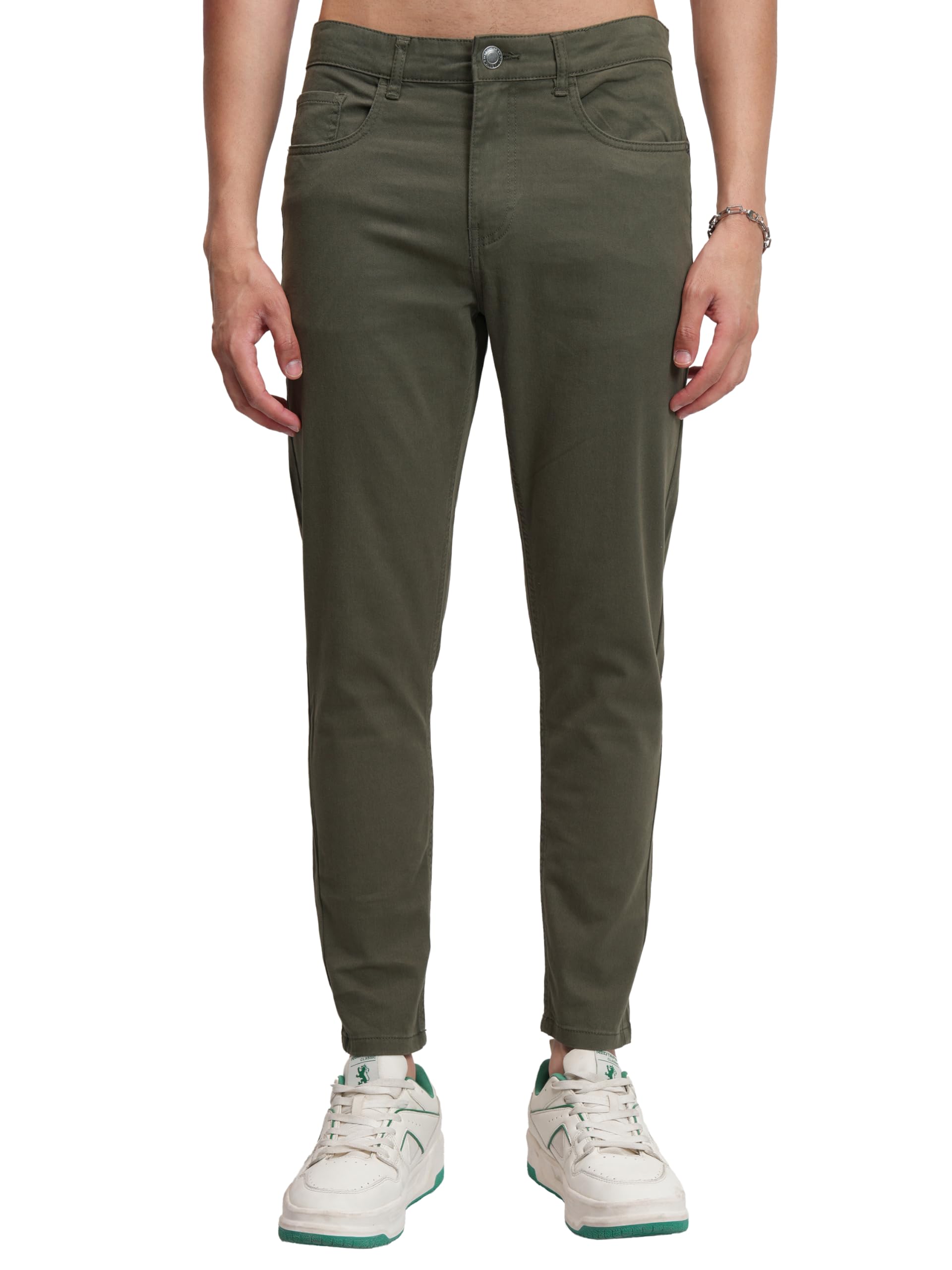 Men's Ankle-Length Slim Fit Trousers | Modern Style & Comfort | Perfect for Casual & Formal Wear | Trouser for Men | Men Trousers | Trouser Pant-image-42