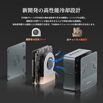 BOSGAME M2 ミニPC Ryzen 9 7940HS 32GB DDR5 Amazon.co.jp: BOSGAME M2 ミニPC Ryzen 9 7940HS 32GB DDR5 1TB