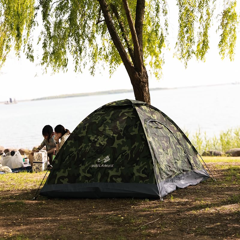 Carpa para camping dome ligera para 2 personas impermeable miniatura 7