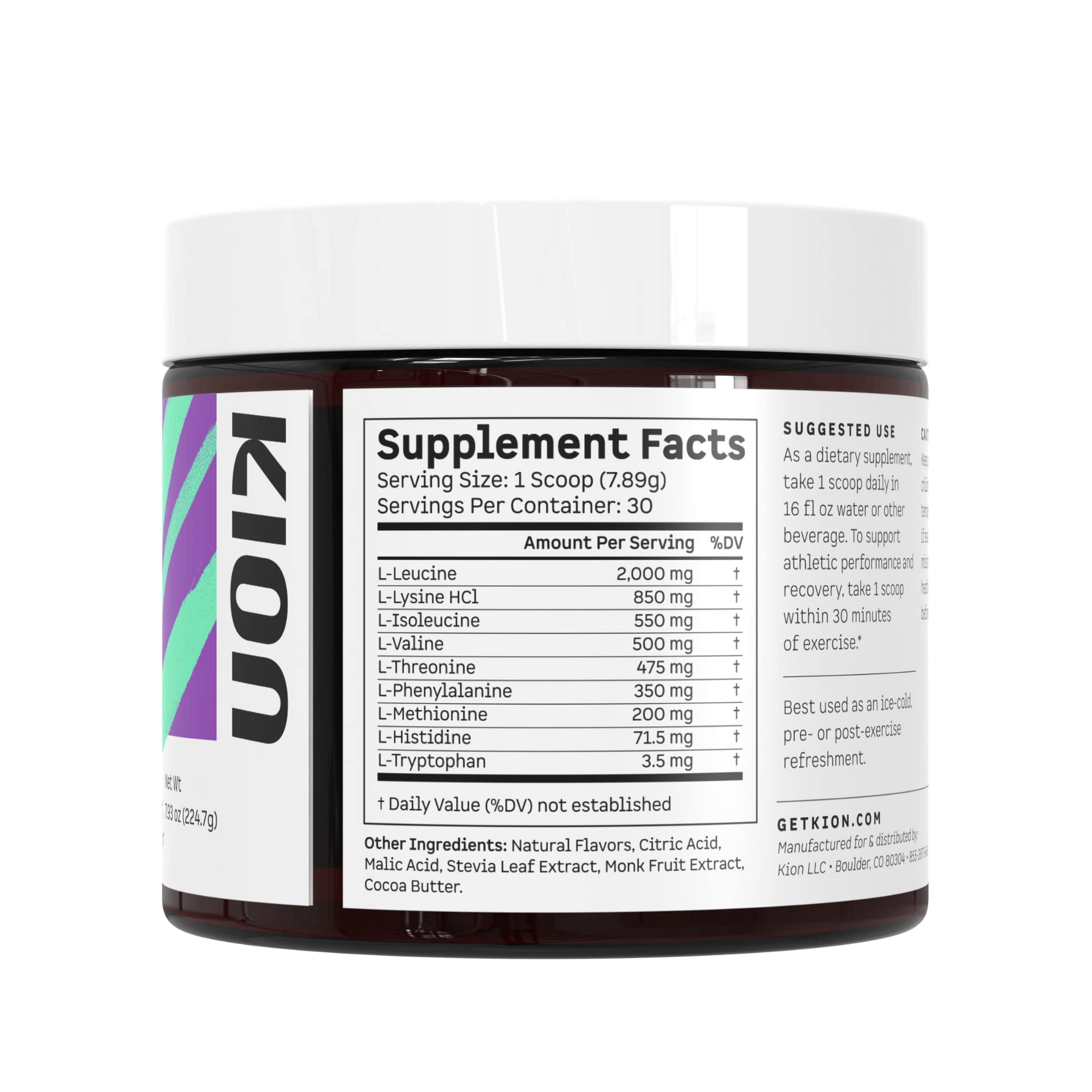 Buy Kion Essential Amino Acids Powder Amino Acids Supplement for