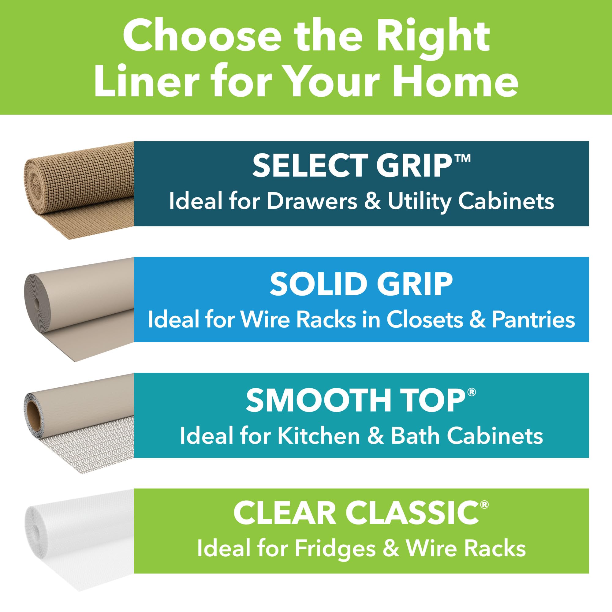 Duck Shelf Liner - Clear, Non-Adhesive -10 Duck Shelf Liner - Clear, Non-Adhesive -10