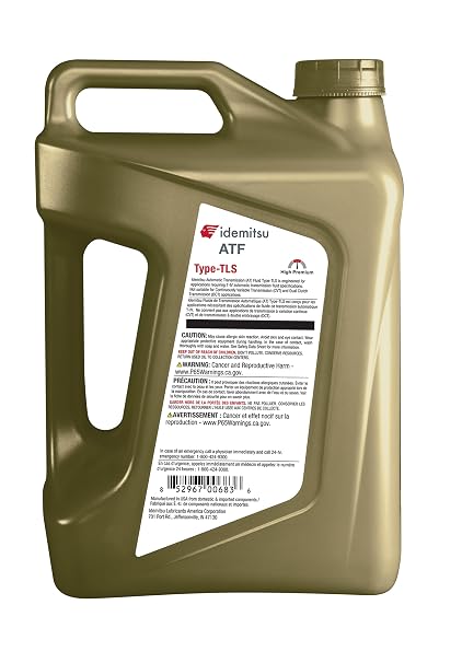 Idemitsu ATF Type TLS Automatic Transmission Fluid for Toyota/Lexus/Scion - 5 Quart