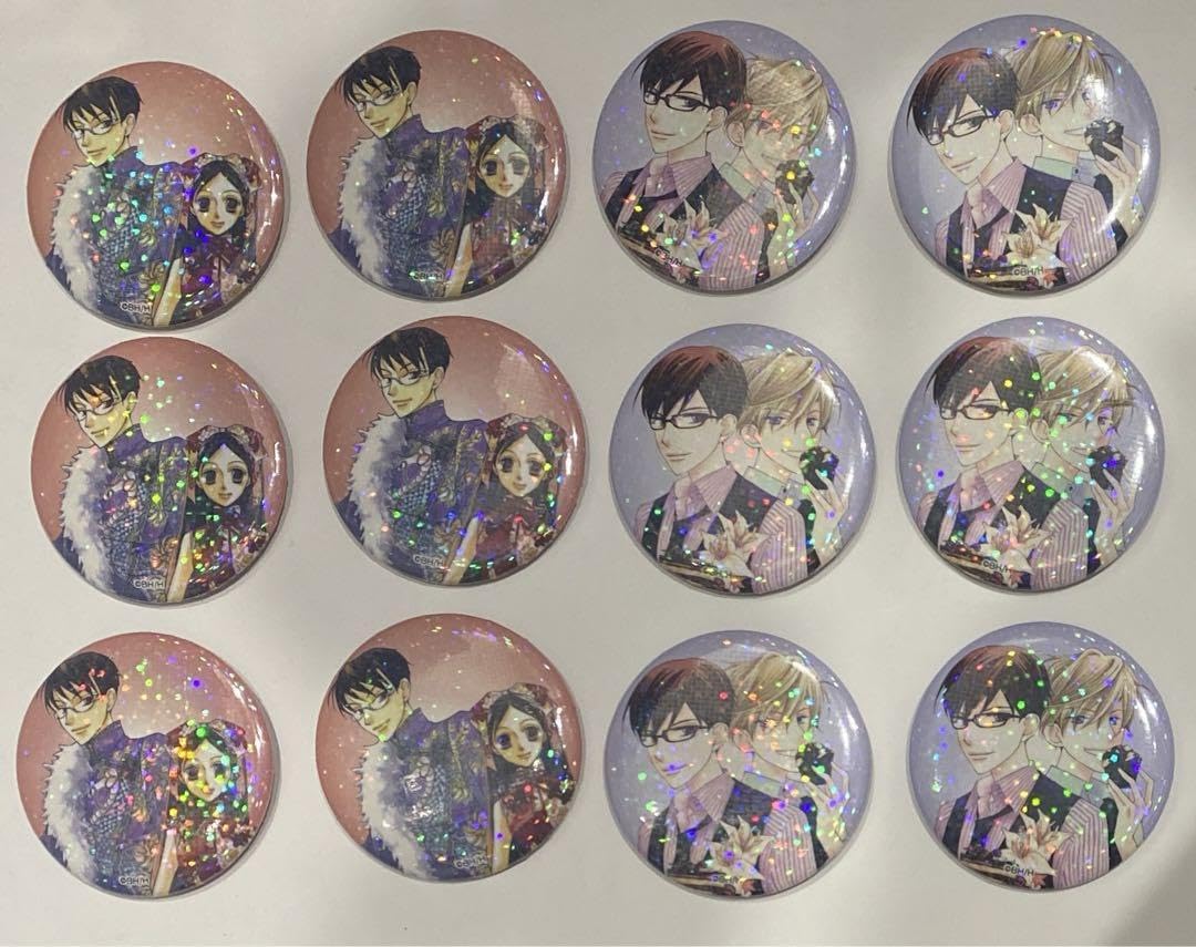 Amazon.co.jp: 桜蘭高校ホスト部カフェ ホログラム缶バッジ 須王