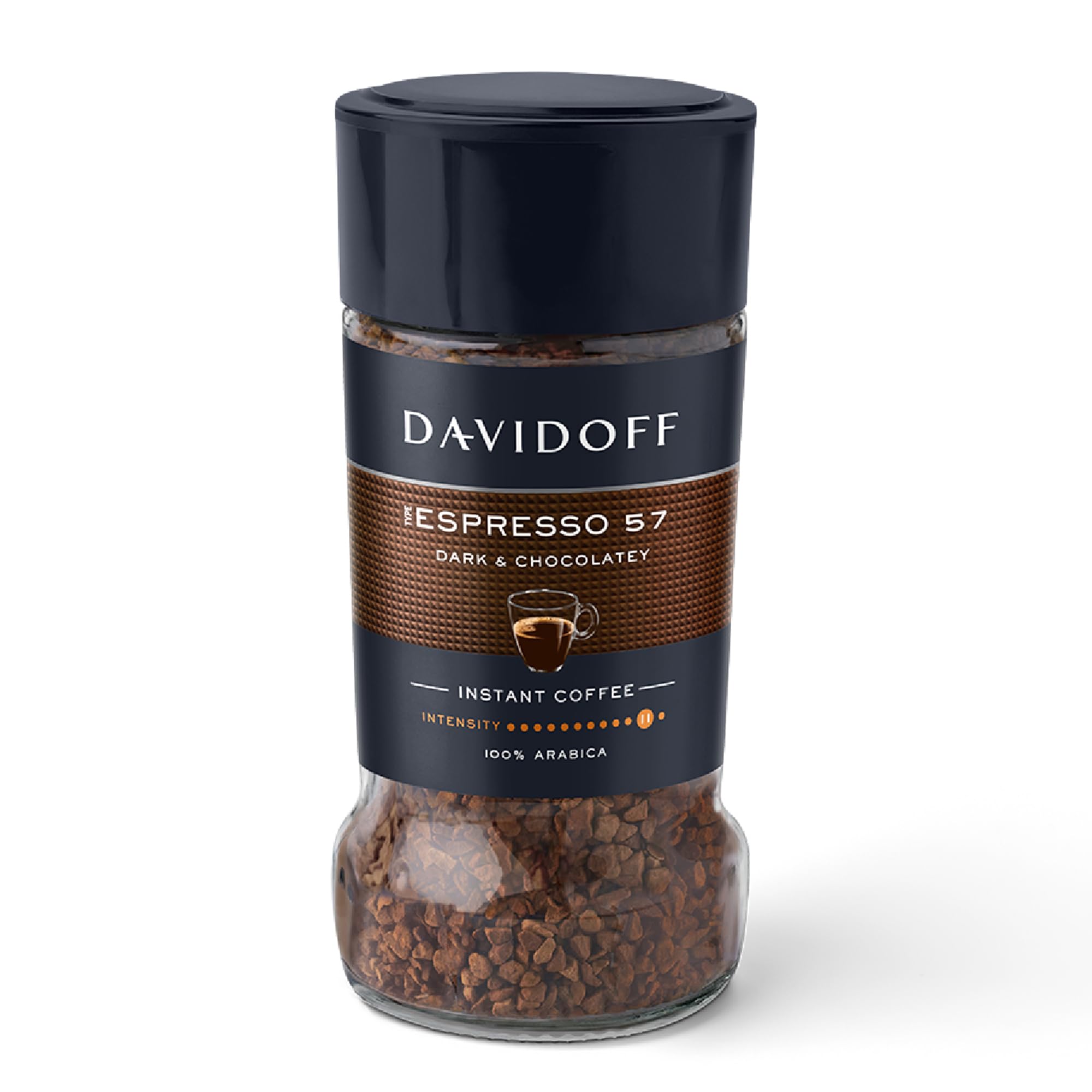 Davidoff Coffee Espresso 57, 45g | 100% Arabica Beans | 11/12