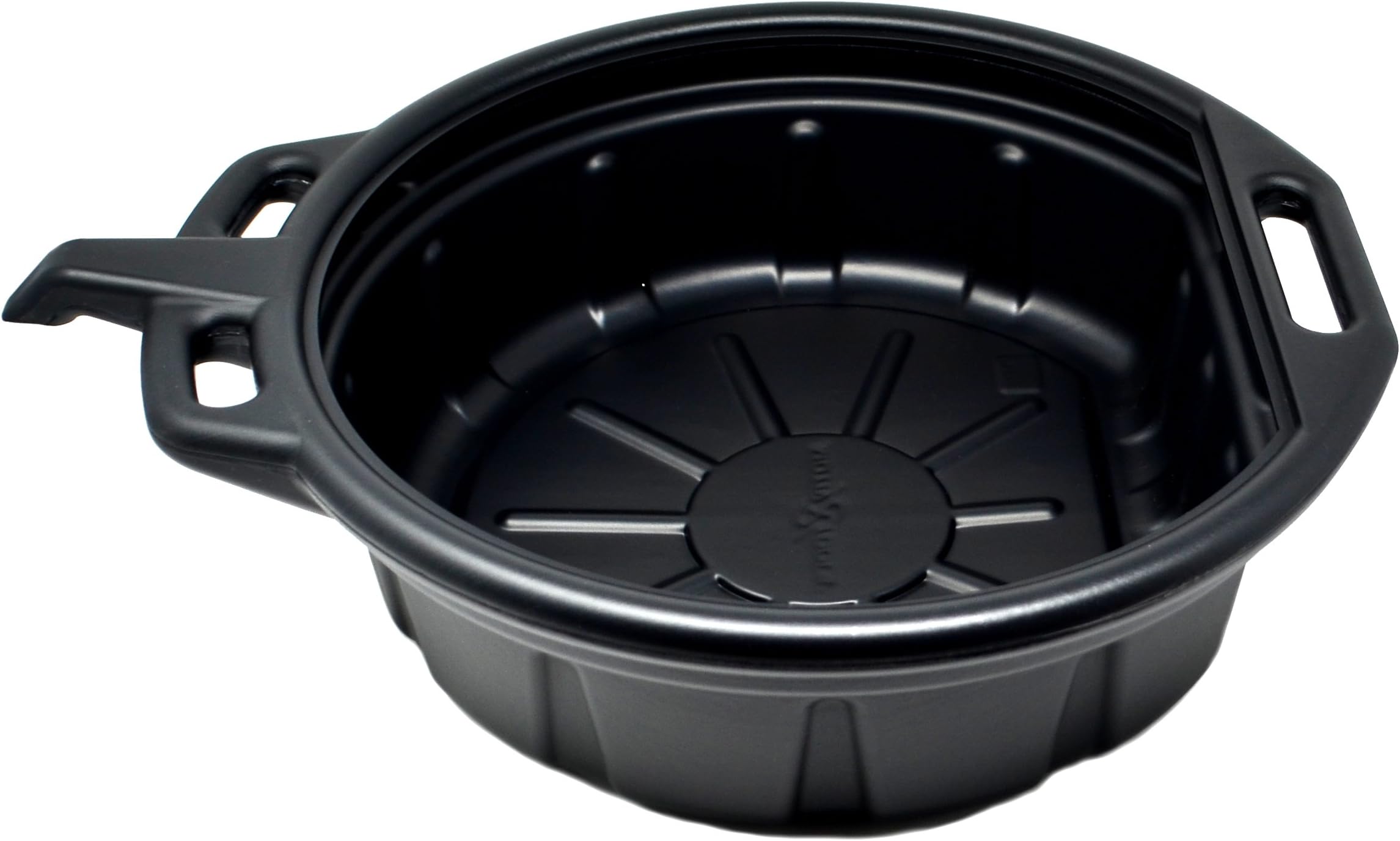 Engine Oil Drain Pan - Professional Quality 16 Quart Capacity for Changing Car and Truck Motor Oil, Transmission Fluid, Antifreeze Coolant, Drip Catching, and Automotive Waste Disposal