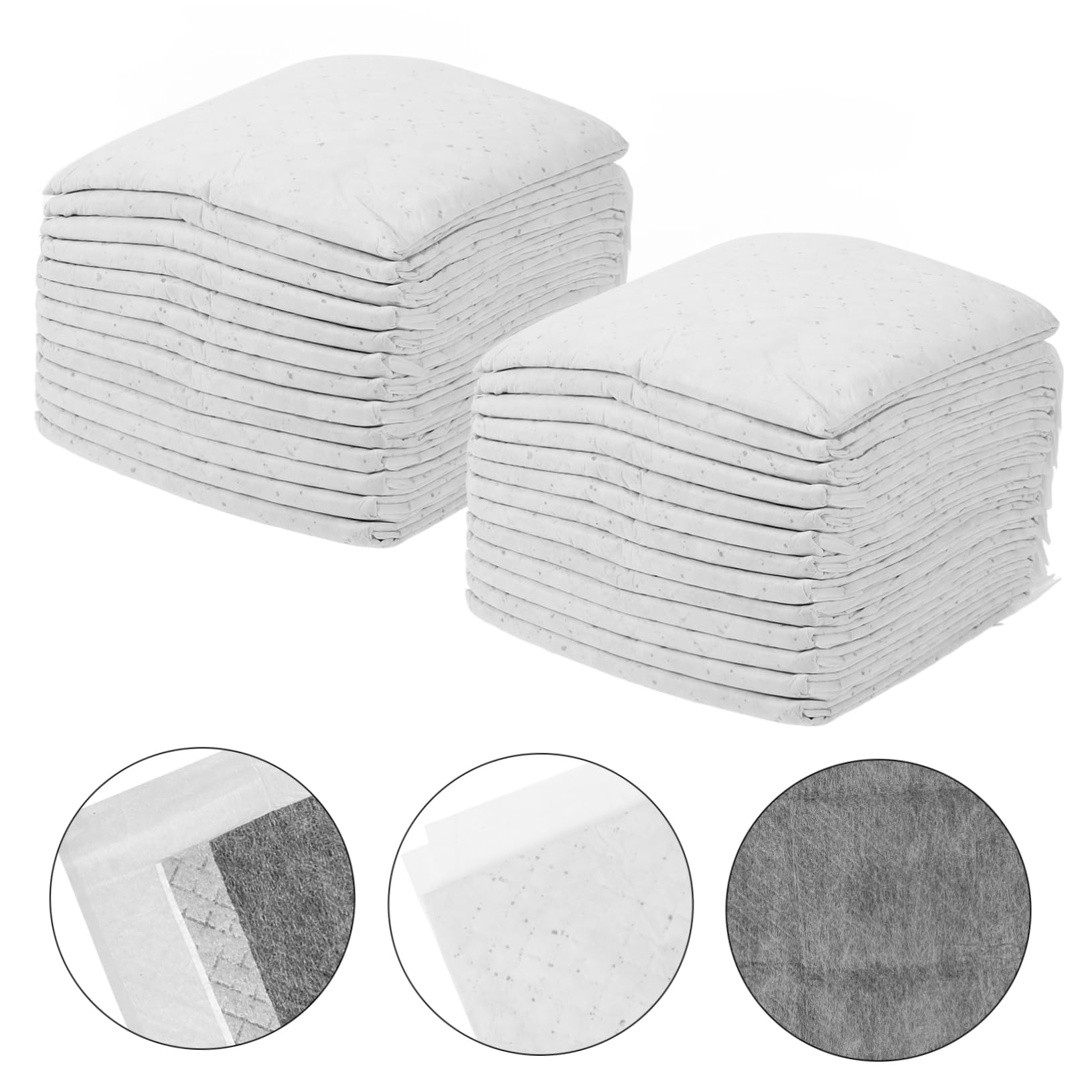 UKCOCO 50stücke Hunde-Pads Für Haustiere Einweg-welpen-Pads Mit Hoher Saugfähigkeit Vlies-Pads Für Welpen Und Kleine Haustiere Praktisch Und Einfach Zu Transportieren