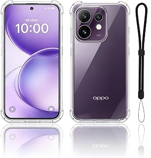 For OPPO Reno16 5G (CPH2865) ケース クリア YILLIONS 指紋防止 TPU素材 黄変防止 落下防止 耐衝撃 軽·薄型 保護カバー スマホケース 傷つけ防止 Reno16 5G カバー ケース (クリア)