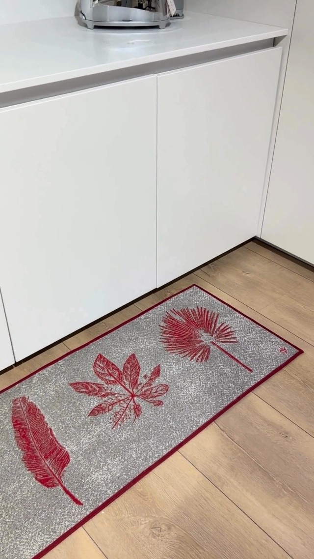 Tappeto Per Cucina Lavabile Antiscivolo - Cotone E Poliestere, Design Moderno, Misure 55x280 Cm