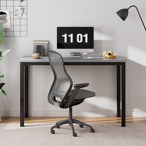 Miniatura 87 de Need Escritorio pequeño de 31.5 pulgadas resistente para espacios pequeños, escritorio de computadora para adolescentes, mesa de estudio, escritorio