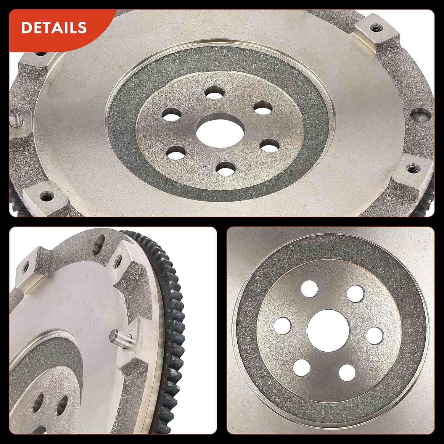 A-Premium Clutch Flywheel Compatible with Mazda MX-5 Miata 2006-2015 2.0L, 6 Bolt Holes, 112 Teeth, Manual Transmission, Replace# LFG211500