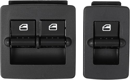 SCITOO Interruptor de elevalunas eléctrico 1C0959855 1C0959527 Interruptor de elevación de la ventana delantera del lado del conductor y del lado disponible en Yaxa Venezuela