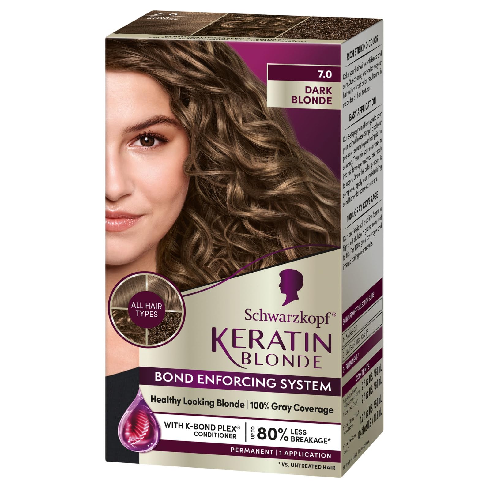 Schwarzkopf Keratin Blonde Hair Dye