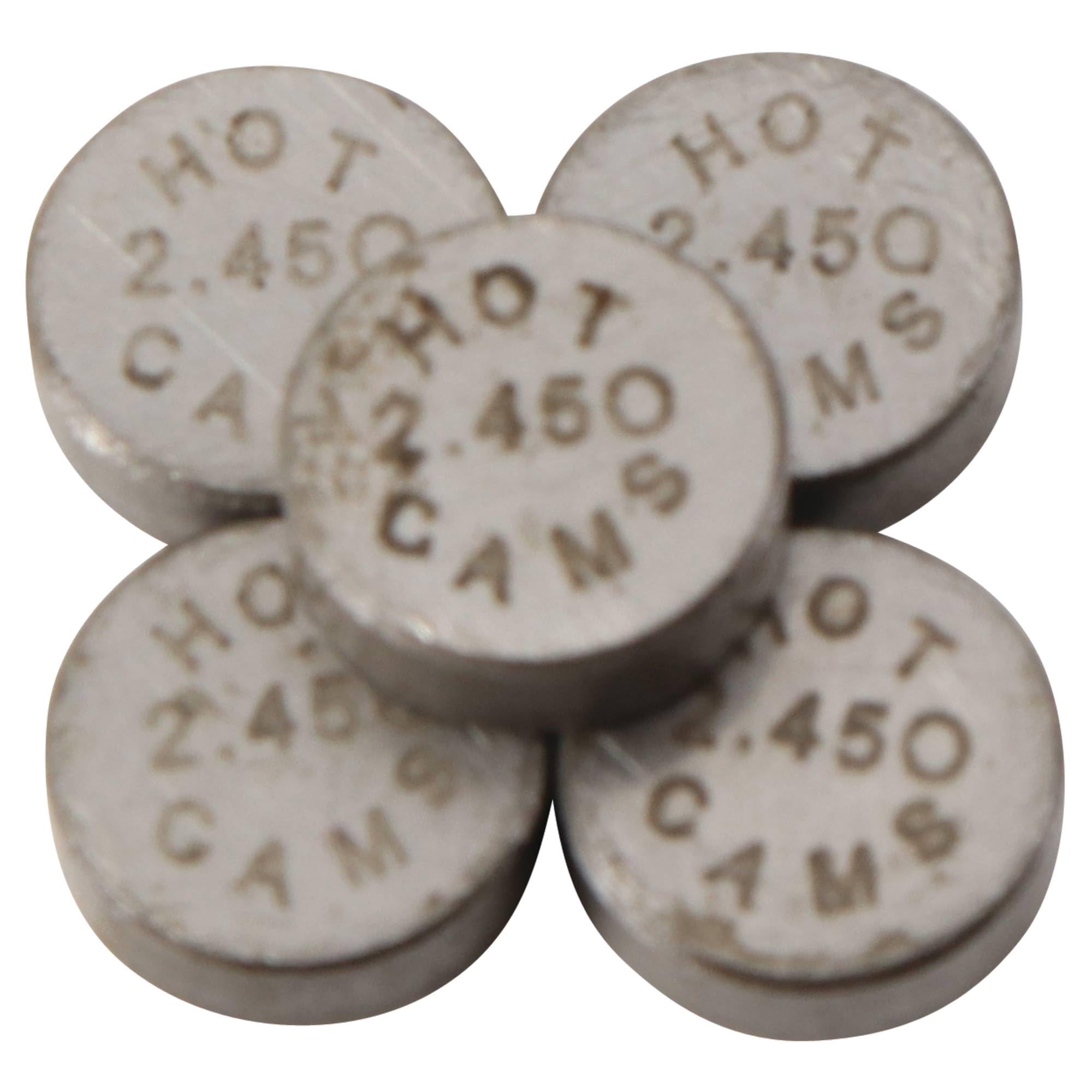 Amazon.com: Hot Cams 5 Pack 7.48mm x 2.45mm Valve Shim Kits