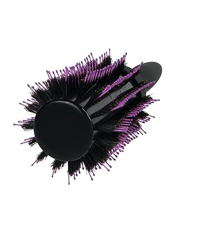 Miniatura 9 de Wet Brush Cepillo redondo de volumen y cuerpo para cabello fino a medio soplado voluminizador de salón con menos dolor esfuerzo y rotura cerdas de