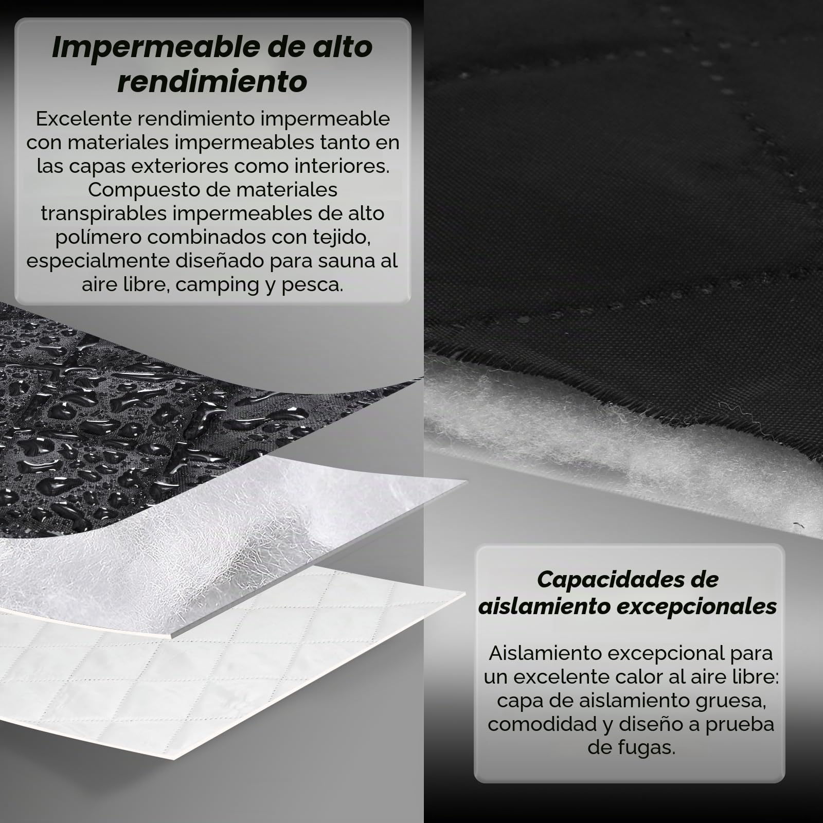 WILLOWYBE Toldo de Sauna portátil Outdoor Sauna Tent Pro - para 4 Personas, Resistente a Todo Clima, Aislado, sólido, con Vista panorámica y fácil de armar