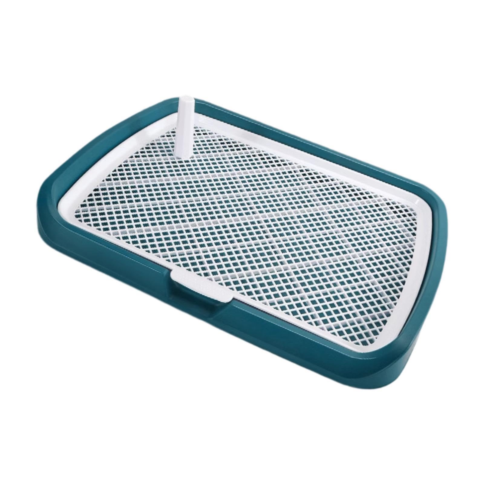 Bandeja Sanitaria para Mascotas Bandeja de Arena para Cachorros y Perros Pequeños Soporte de Bandeja Higiénica Fácil de Limpiar Material PP Apto para
