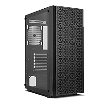 NOX XTREME PRODUCTS INFINITY BETA – Semitower M-ATX | ITX, Finestra laterale in vetro temperato, Rete frontale, Spazio per 8 ventole, Schede grafiche fino a 300 mm, USB 3.0, Nero